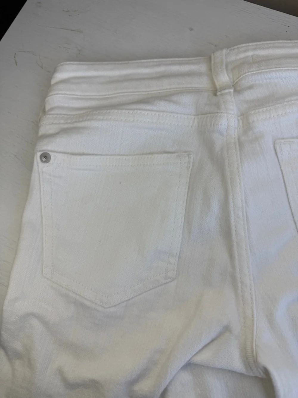 Anthropologie Pilcro & Letterpress Mid Rise Slim Cut Off Shorts Sz 26 - Picture 6 of 14